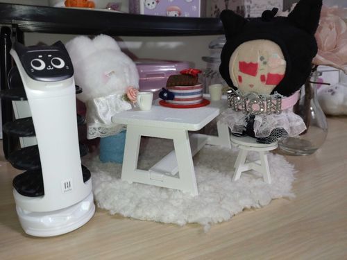 友達のばにらちゃんとお茶しに来たっす！☕