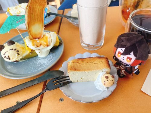 ぬし が ふくおか に すんでいる ゆうじん と いっしょ に ちゃや へ いった とき のだ。みため が あいらしい だけでなく あじ も のうこう で おいしかった。