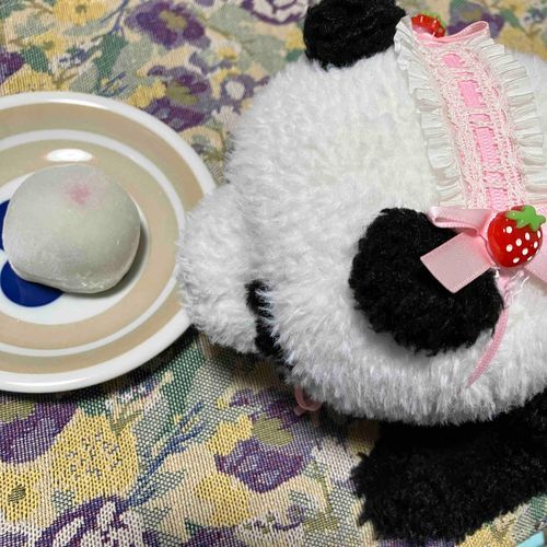 いちご大好きパンダとして
見過ごせませんッ❕🐼🍓