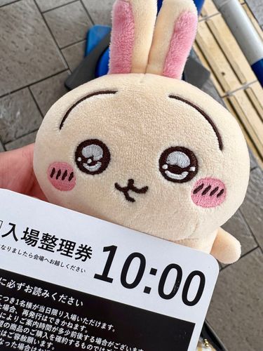 ちいかわのポップアップに来たぜ!!