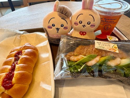 今日のランチは、ヴィドフランス🇫🇷で食べたよ♪