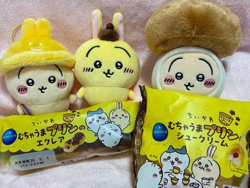 むちゃうまプリン🍮のシュークリームとエクレア買ったよ♪
