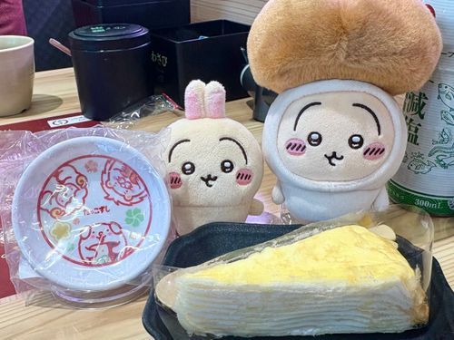ミニゲームで当たって、醤油皿？みたいな可愛いお皿もらった～✨️