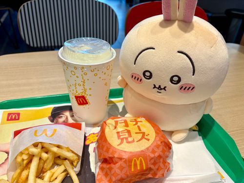 チーズ月見バーガー🌕
