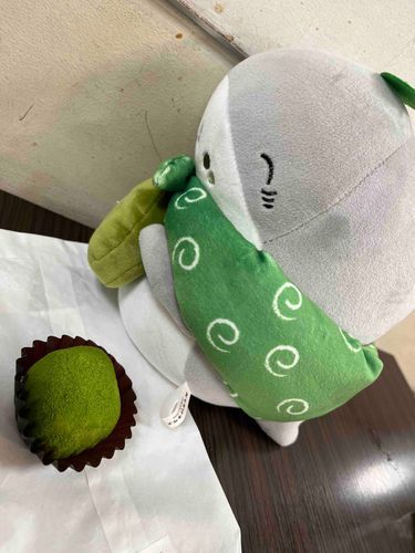 デザートはだいふくだったコザ！
あまくておいし〜！