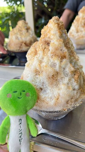 はてるまじまにつきました😀
いつものかきごおり🍧