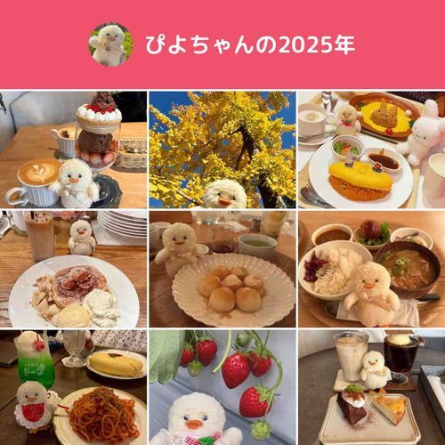 2025 たくさん おでかけ して
たくさん おいしいもの たべた
しあわせ な いちねんだった🌟
おともだち の みんな も
なかよく してくれて
ありがとう🐥💕
らいねん も よろしくね🐣☀️