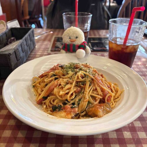 とまと ぱすた🍝
さいご まで おいしい♥️