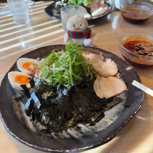 のりかつお の つけめん🍜
おいしー😋