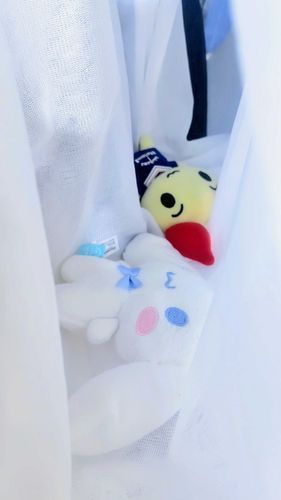 けんけつちゃんとおふろにはいったの！
おふろのあとはゆらゆらのはんもっくでおやすみ
きもちいいんだもん૮ .  ̫ . ა