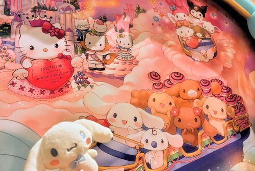 みんないっしょでいいなー！
まんなかしなもんもいっしょにのりたいんだもん૮ ෆ  ̫ ෆ ა