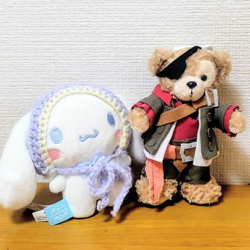 もちぬしのじっかにかえってきてるの！
かいぞくのだっふぃーさんとはじめましてしたよ૮₍  ᴗ  ̫ ᴗ  ₎ა

まんなかしなもんもかっこいいおようふくきてみたいんだもん૮ ˃̵ ֊  ˂̵ ა