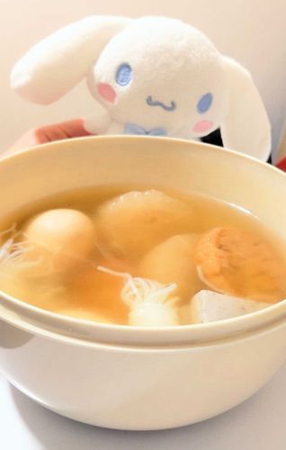 おでんにはまだはやい？
でもたべたいときが…たべどきだってもちぬしがいってたもん！૮₍  ᴗ  ̫ ᴗ  ₎ა