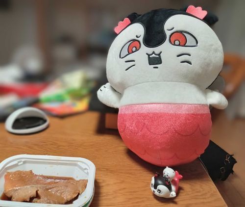 ちょっと！私の目の前で魚を食べるなんてどういうつもり？あと部屋を見せたくないからってぼかしかけて、私の耳が変になってない？