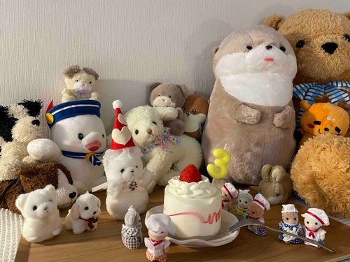 みんなにお祝いしてもらった！
3歳になったよ！！