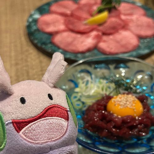 焼肉は楽しいヌメね！
