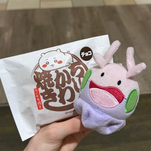 主さんが最近ちいかわにハマったみたいヌメ！なので一緒にちいかわ焼きを食べましたヌメ😋