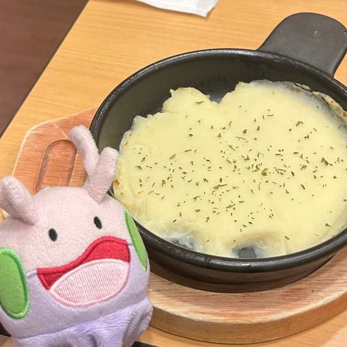 ガストのマッシュポテトヌメ！🥔
（食べかけ失礼します）