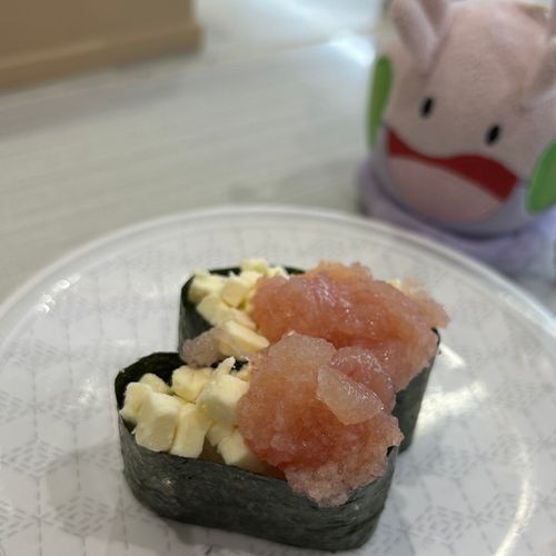 たらこチーズ軍艦ヌメ！
（美味しくて2皿食べた）