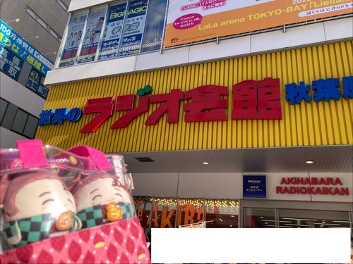 🙋‍♀️
「みんな大好きラジオ会館🤭本日も大名行列を連ねエスカレーターをゾロゾロと上がって行く🤣」