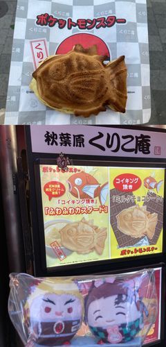 🙋‍♀️
「遅お昼はコイキング焼き2種を食べました‼️」