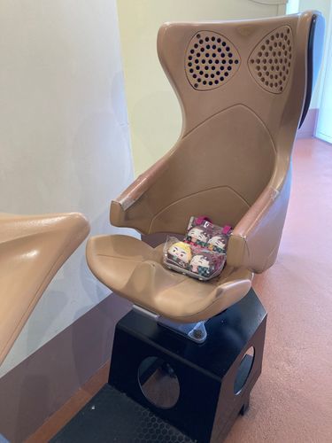 🙋‍♀️
「ハリドリに4回乗りました(内1回はバックドロップ🎢)」
ふわ達
「俺たちは本物に乗れないからいつもテストシートに乗ります☺️」