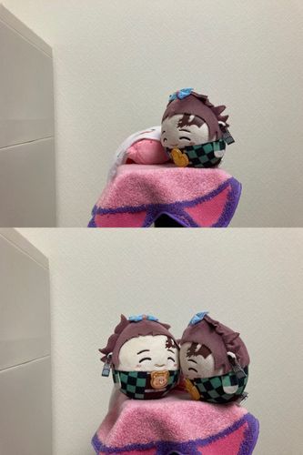 三男(っ◜◡◝ｃ)🐥
「次男(っ◜◡◝ｃ)🧸お兄ちゃんは明日にしか帰ってこないからつまらないです🥲」
🙋‍♀️
「三男(っ◜◡◝ｃ)🐥ちゃん、顔を上げてごらん‼️」
三男(っ◜◡◝ｃ)🐥
「次男(っ◜◡◝ｃ)🧸お兄ちゃん‼️」
🙋‍♀️
「明日会社に忘れて帰ってきたら大変だから今日連れて帰ってきたよ😊(週末はお出掛けする為)」