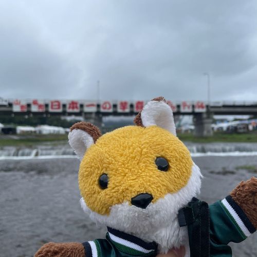 雨ちょっと降ってたけど☔️