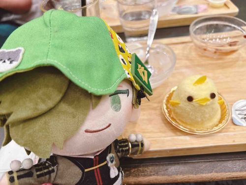 これが ぴよりんだ  
ふわふわの きじのなかに ぷりんが はいっていて とても おいしかったな