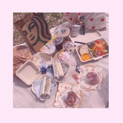 推し活ピクニックとやらをしてみました😊💕