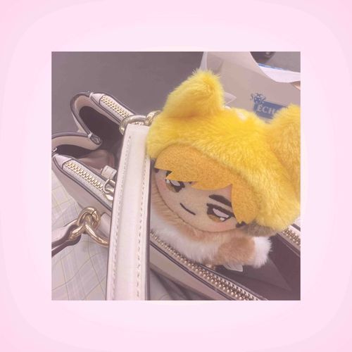 🦊 なーなーどこ行くん？？
    ちみつむくんお出かけ好きやで！
(飼い主の健康診断なんだよなぁ..)