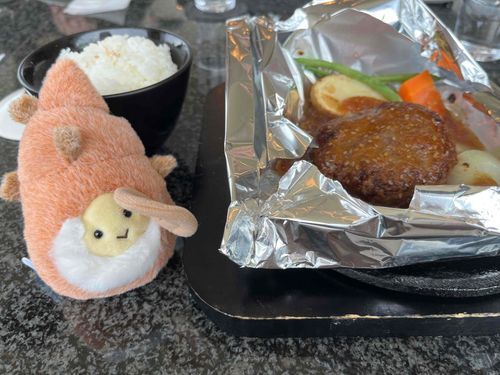おいしそうなハンバーグ