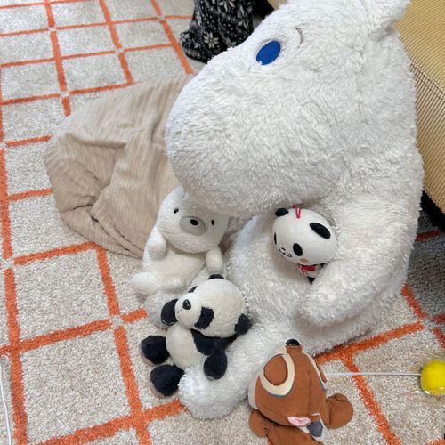 さいきんまたご主人の調子が悪くなりがちでどうしよーってみんなで考えてるパン…🐼🤔

この前のマンちゃん迷子事件を心配してくれたみんなありがとうなんだパン！！🙏お返事できてないけどとてもうれしいパン🖤マンちゃんも泣きながら読んでたパン！🐾