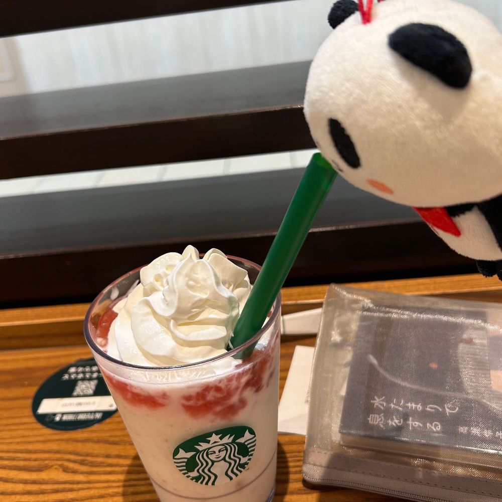めちゃくちゃおいしかったですマン❣️👀また飲みたいですマン🐼💖