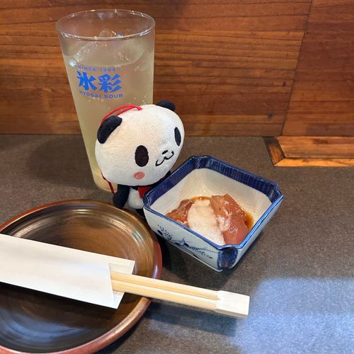 ぼくもご主人もお酒は飲めないけど居酒屋メシは大好きですマン🐼♪