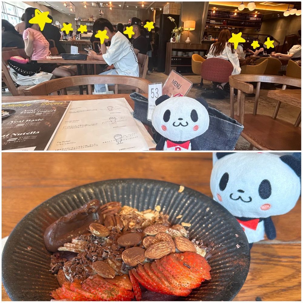今日はご主人様のスウェーデン展のはしごに付き合ってきたですマン🐼🖼️🇸🇪たくさん歩いて疲れたけど、なかなか見応えがあって楽しかったですマン🌟ぼくの画伯の血が騒いできたですマン👀👨‍🎨🎨