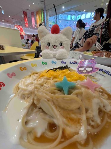 バツ丸くんのパスタ🍝
美味しかった〜💮👻