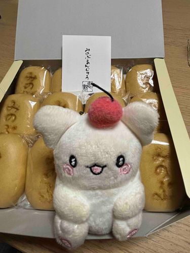 みのぶまんじゅう　もらった💮
ゆるキャン△の聖地巡礼したらしい👻
