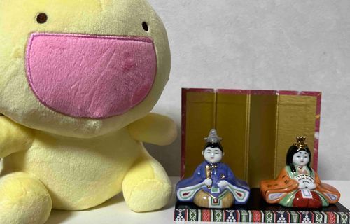 ちょっとはやいけどひなまつり、ふにゃ
