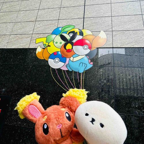 ミミちゃんとふうせん🎈