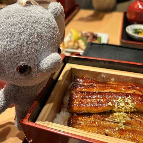 金箔✨️のとこはぞうちゃんが食べるね〜