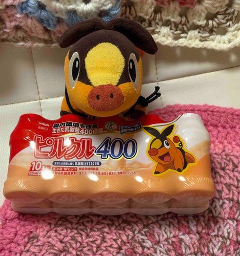 ポッカだよー！
見てみて！ボクの柄のピルクル！