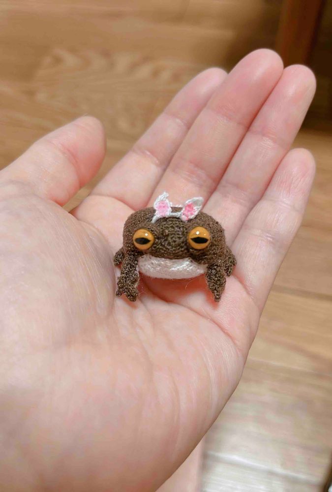 🐸きょうは おうちの カエルナカマ たちに あたらし ナカマ ふえﾁｬ！あめふくらかえるの"フクたゃ"て ナマエ。いまマデ カエルが イチバン ちいさいだﾁｬけど フクたゃのほが ちいさいカラ ジブン オニイﾁｬ みたい！ナカヨク するﾁｬ！