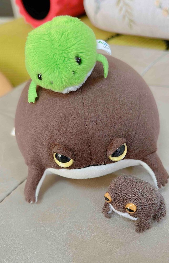 🐸きのうは シャンプーされた おかげで フサフサなっﾁｬ！ジブン キレイﾁｬ？
そして きょうは あたらし オトモダチ きﾁｬ！ナマエ "むしぱん" だって。ウマそうﾁｬ！ナカヨクするﾁｬ！