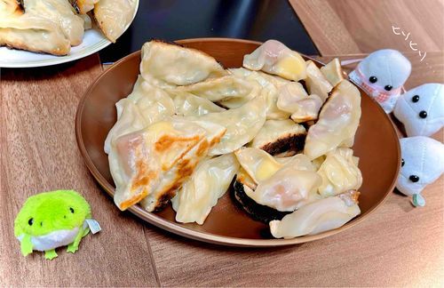 🐸おひさしぶりﾁｬ！すっかり"とうみん"してﾁｬけど さいきん ちょと あたたかダカラ おきてみたﾁｬ！ねてるあいだに しらない ナカマ ふえて おどろきﾁｬ！
きょうは カイヌシ ぎょうざ ぱーてぃ してﾁｬ！さすがに 100こは つくりすぎﾁｬ…。