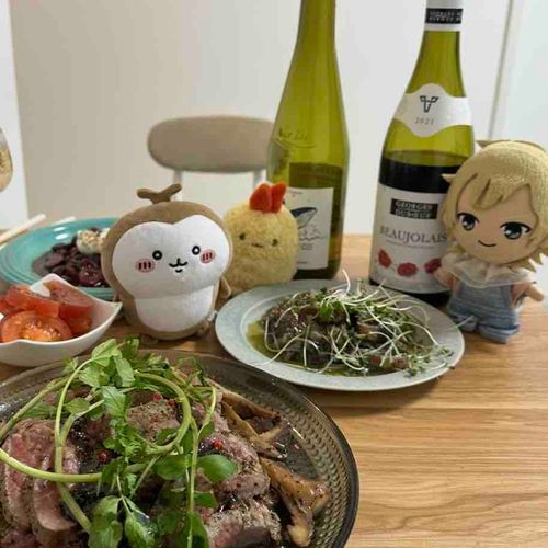 虫、はじめてののみかい

にんげんたちが酔っぱらって
虫をまいくにして、「ぐれんげ」といううたをうたいながら「虫柱！虫柱！」とさわいでいた

虫は、虫柱がなにかわからないが
なんかちがうんだろうなということはりかいした

ぬいぐるみぐみの３にんで、いつかおさけを飲もうねとやくそくした