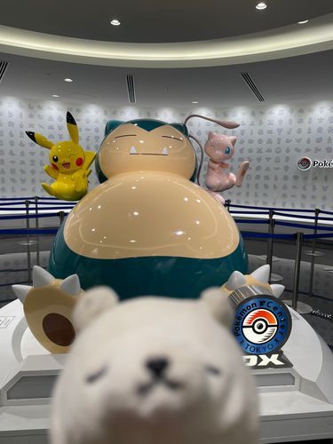 ポケモンセンターも行ってきた。鉛筆のキャップとかシール帳買ってもらった。