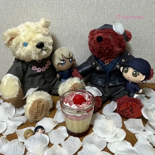 🐻‍❄️🙁🙁🙂🙁おたんじょーびおめでとーーーー！
🐻ありがとう…なんだか照れてしまうな