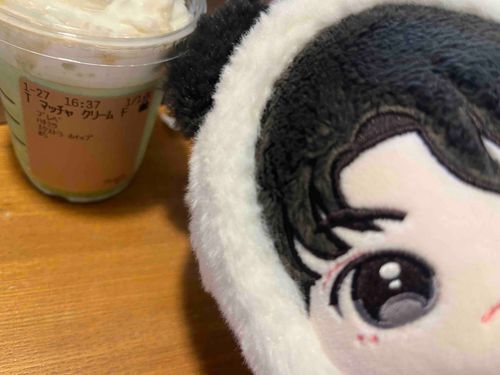 新作ナッツ入りで飲めず…🥺