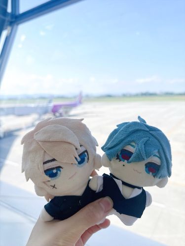 生まれて初めての飛行機、ドキドキしましたね